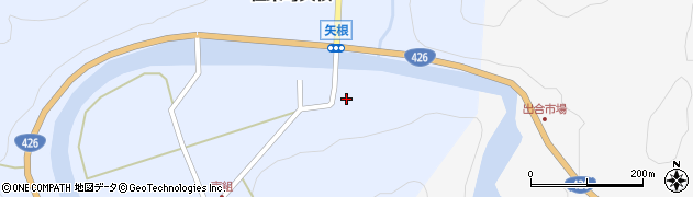 兵庫県豊岡市但東町矢根118周辺の地図