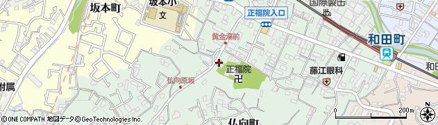 神奈川県横浜市保土ケ谷区仏向町392周辺の地図