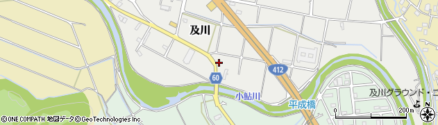 神奈川県厚木市及川839周辺の地図