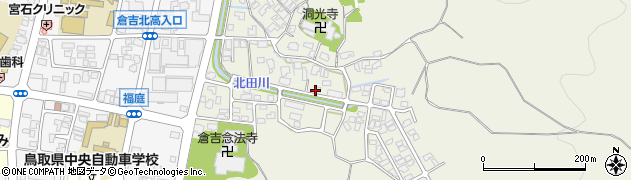 鳥取県倉吉市福庭1098周辺の地図