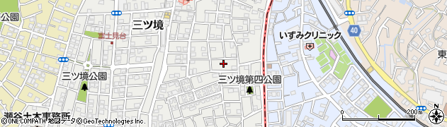 神奈川県横浜市瀬谷区三ツ境45周辺の地図