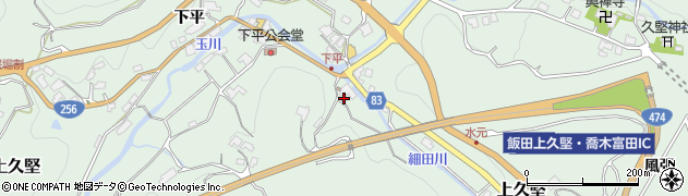 長野県飯田市上久堅7869周辺の地図