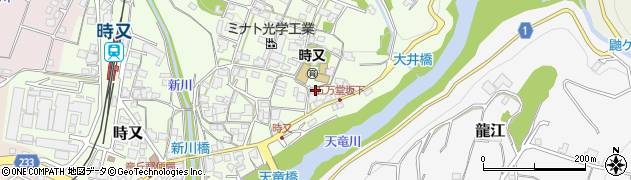 長野県飯田市時又451周辺の地図