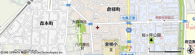 京都府舞鶴市倉梯町25-4周辺の地図