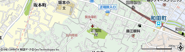 神奈川県横浜市保土ケ谷区仏向町391周辺の地図