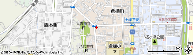 京都府舞鶴市倉梯町25-5周辺の地図