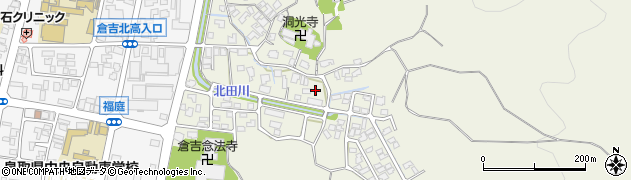 鳥取県倉吉市福庭176周辺の地図