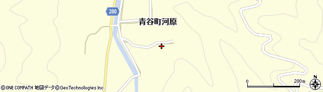 鳥取県鳥取市青谷町河原874周辺の地図