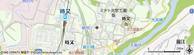 長野県飯田市時又494周辺の地図