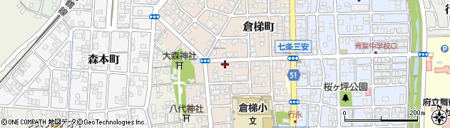 京都府舞鶴市倉梯町25-3周辺の地図