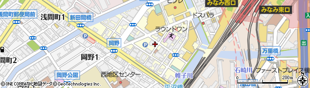 九龍 リラクゼーション 横浜店周辺の地図