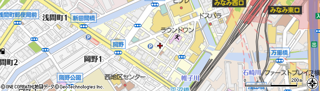 湘南信用金庫藤棚中央支店周辺の地図