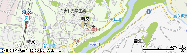 長野県飯田市時又443周辺の地図