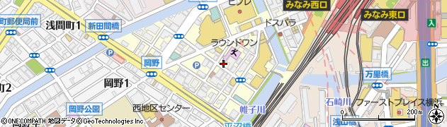 ネイルサロンキャメロット　横浜店周辺の地図