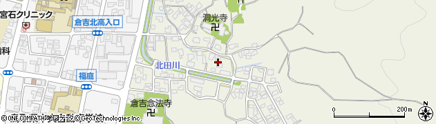 鳥取県倉吉市福庭175周辺の地図