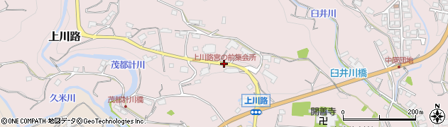 上川路宮の前集会所周辺の地図