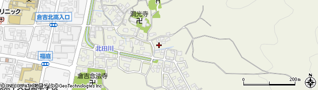 鳥取県倉吉市福庭57周辺の地図