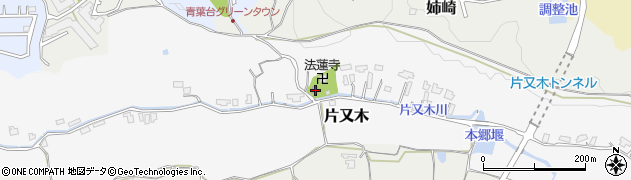 千葉県市原市片又木185周辺の地図