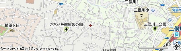 神奈川県横浜市旭区さちが丘24周辺の地図