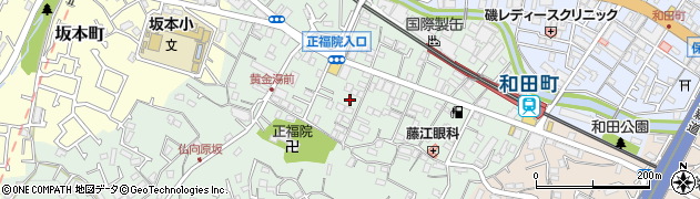神奈川県横浜市保土ケ谷区仏向町187周辺の地図