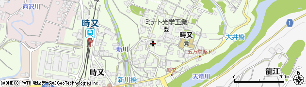 長野県飯田市時又460周辺の地図