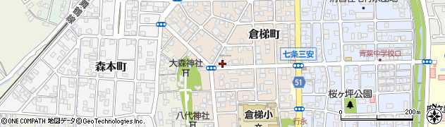 京都府舞鶴市倉梯町17周辺の地図