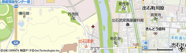兵庫県豊岡市出石町福住428周辺の地図