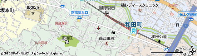 神奈川県横浜市保土ケ谷区仏向町120周辺の地図