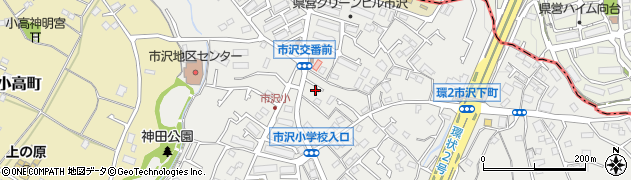 神奈川県横浜市旭区市沢町699周辺の地図