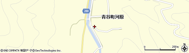 鳥取県鳥取市青谷町河原839周辺の地図