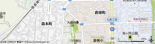 京都府舞鶴市倉梯町23周辺の地図