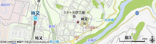 長野県飯田市時又324周辺の地図