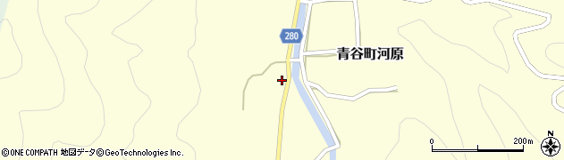 鳥取県鳥取市青谷町河原382周辺の地図