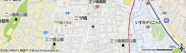 神奈川県横浜市瀬谷区三ツ境53周辺の地図