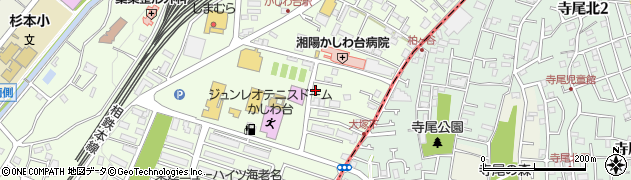 神奈川県海老名市柏ケ谷616周辺の地図