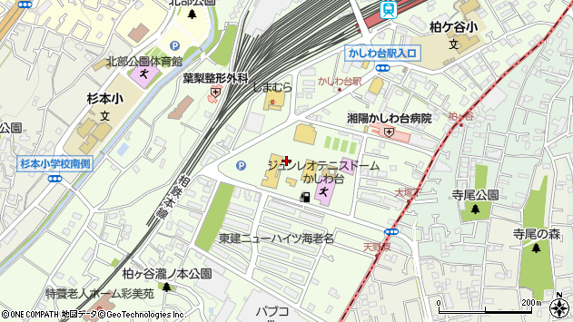 〒243-0402 神奈川県海老名市柏ケ谷の地図
