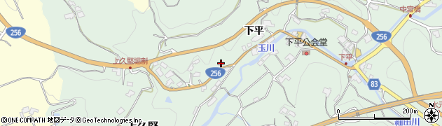 長野県飯田市上久堅214周辺の地図