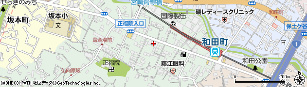 神奈川県横浜市保土ケ谷区仏向町154周辺の地図
