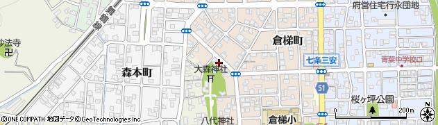 京都府舞鶴市倉梯町23-3周辺の地図