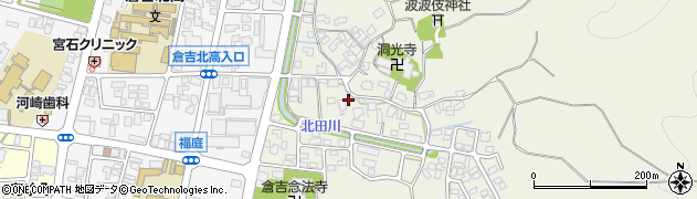 鳥取県倉吉市福庭163周辺の地図