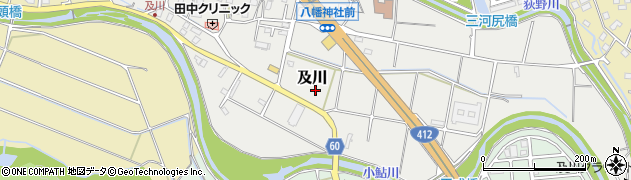 神奈川県厚木市及川651周辺の地図
