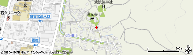 鳥取県倉吉市福庭179周辺の地図