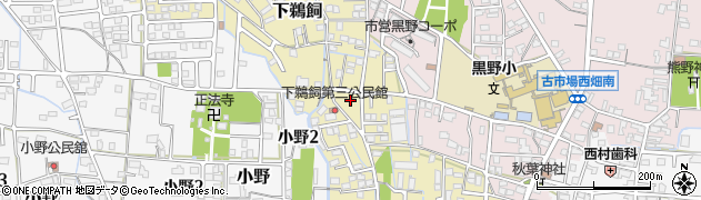 岐阜県岐阜市下鵜飼周辺の地図