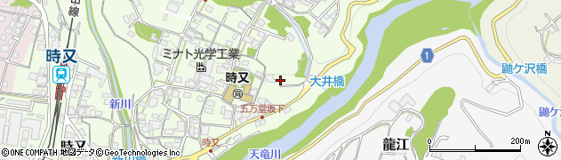 長野県飯田市時又438周辺の地図