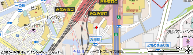 神奈川県横浜市西区高島2丁目14周辺の地図