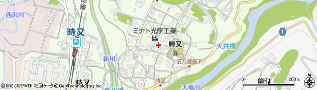 長野県飯田市時又323周辺の地図
