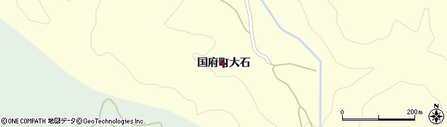鳥取県鳥取市国府町大石周辺の地図