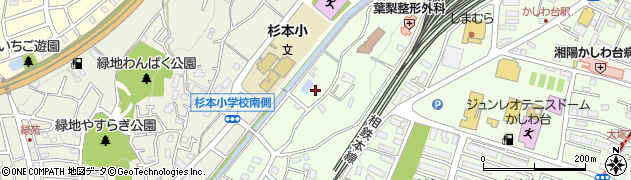 神奈川県海老名市柏ケ谷768周辺の地図