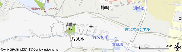 千葉県市原市片又木157周辺の地図