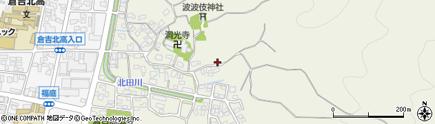 鳥取県倉吉市福庭36周辺の地図